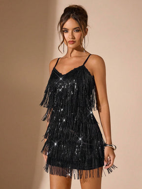 Vestido Mali Fringe